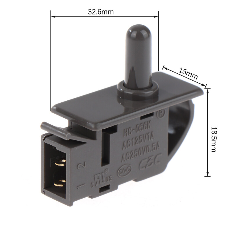 HITN Fridge Spare Parts Door Light Control Push Button Switch Freezer Door Switch