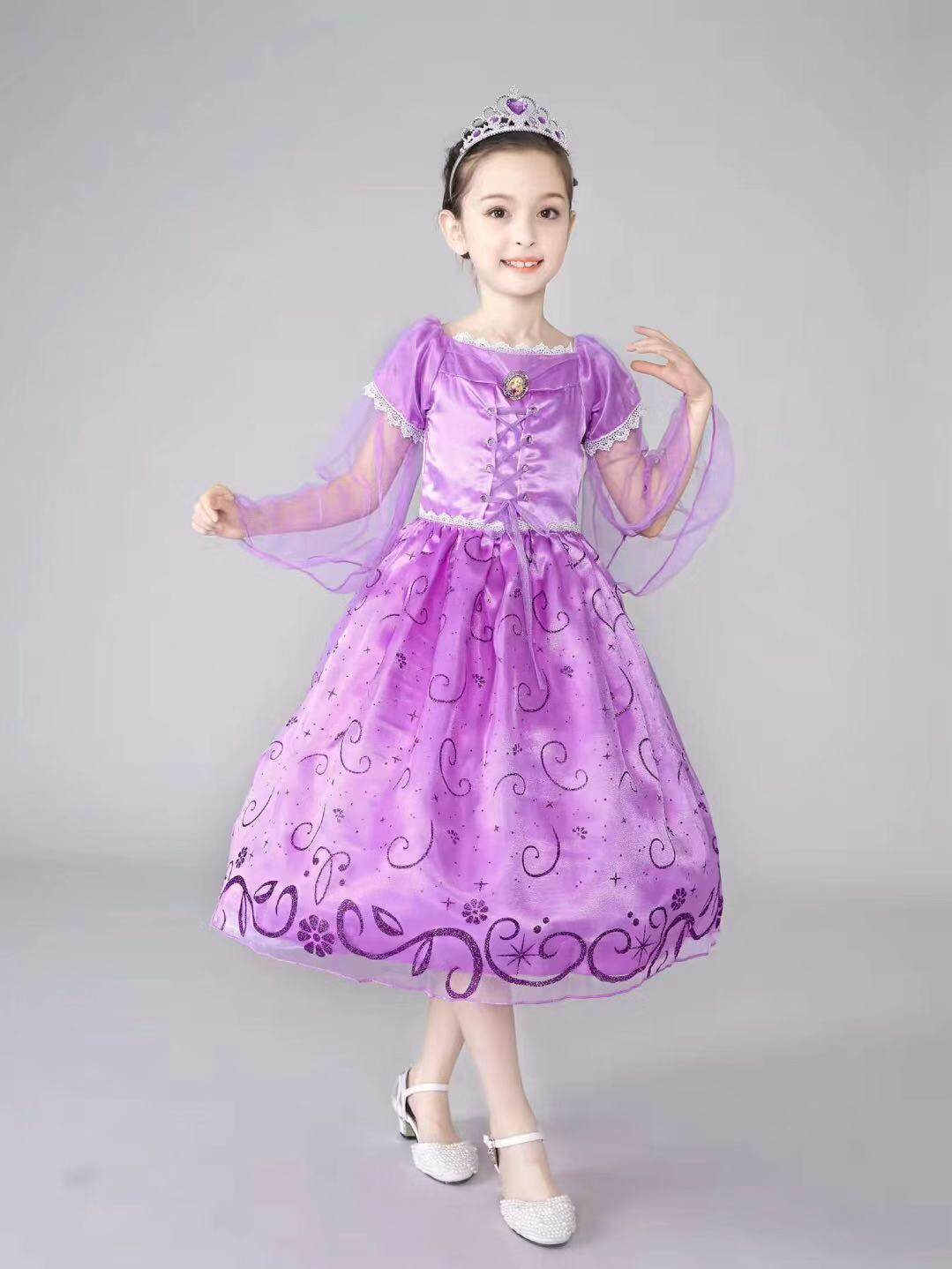 CY 9193 MUSLIMAH MUSLIM DISNEY PRINCESS DRESS COSTUME RAPUNZEL