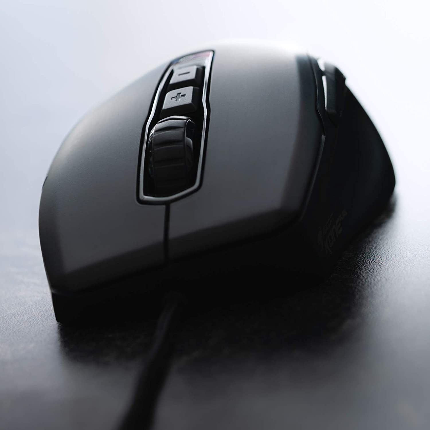 Roccat Kone Pure Sel Ergonomic Gaming Mouse (5000 Dpi Optical RGB Lighting Ultra Light) Black, ROC-11-723