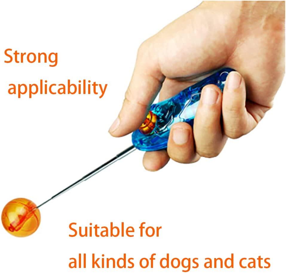 Dog Training Clickers, Pet Training Clicker with Retractable Target Stick, New Puppy Essentials,Cat Clicker Training Kit, Dog Whistle, Cat Whistle