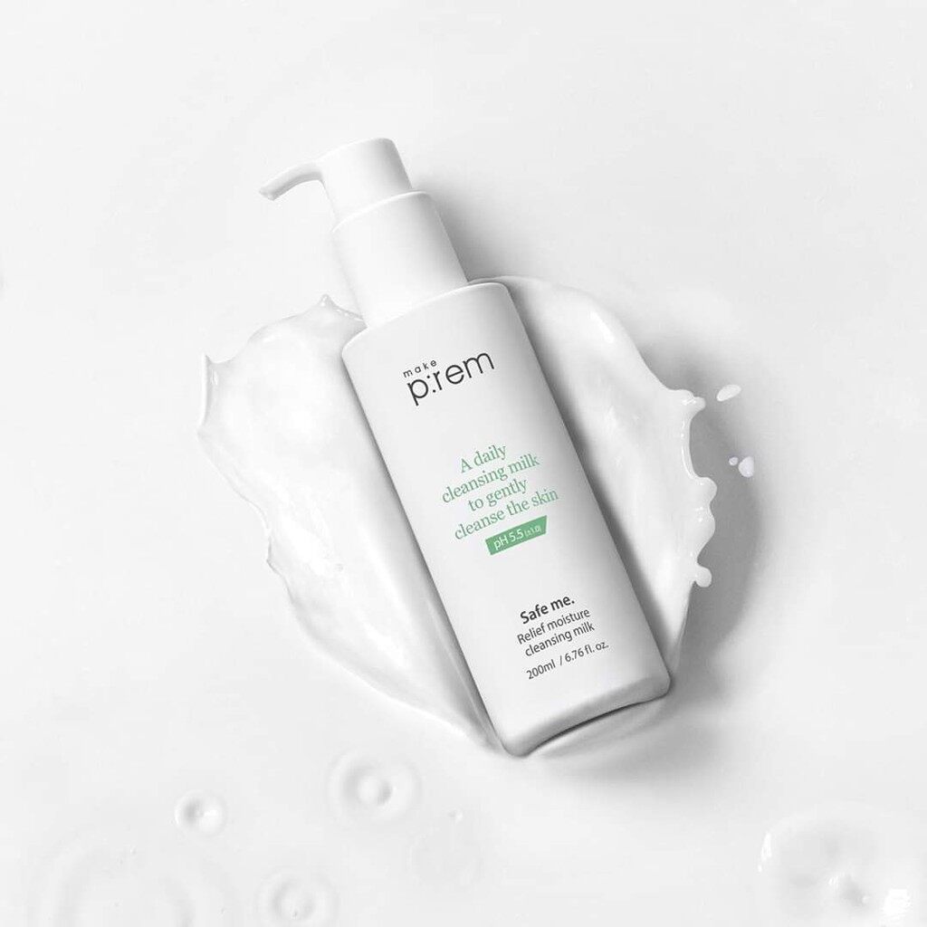 Sữa tẩy trang makep:rem a daily cleansing milk to gently cleansing the skin 200ml chính hãng - 7094