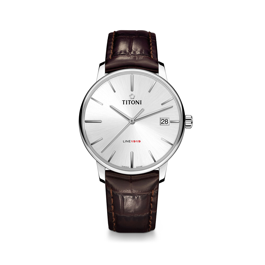 Titoni Luxury Gents Watch LINE 1919 Model: 83919 S-ST-575