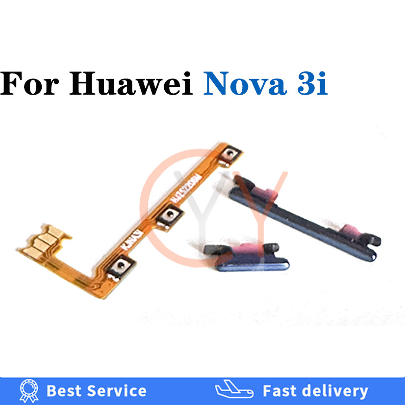 Volume Button Power Switch On Off Button Flex Cable For Huawei Nova 3i Cable Replacement Parts