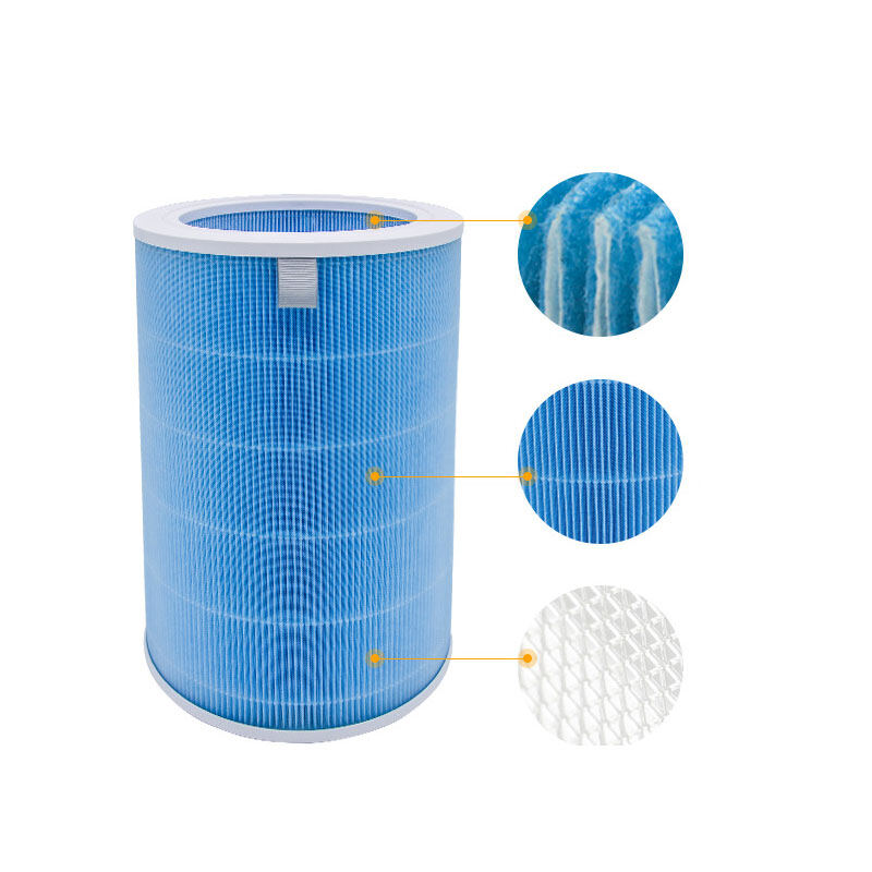 JIASHI Lõi Lọc Bộ Lọc Than Hoạt Tính Hiệu Quả Cao HEPA Thích Hợp Cho Máy Lọc Không Khí Xiaomi 1/2/2S/3 Pro
