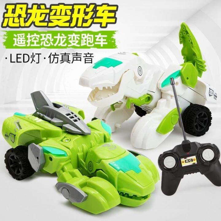 remote control transformer dinosaur