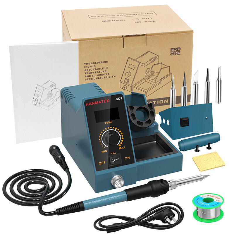 Digital Soldering station/Rework Station soldering iron set 60W 750W