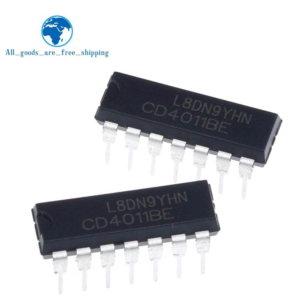 10pcs cd4011be dip14 cd4011 dip 4011be dip-14 new and original ic
