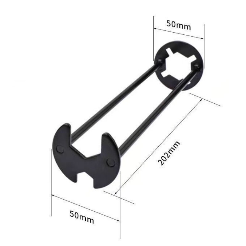 Sink Repair Wrench, Portable Faucet Hose Spanner, Multifunction Carbon