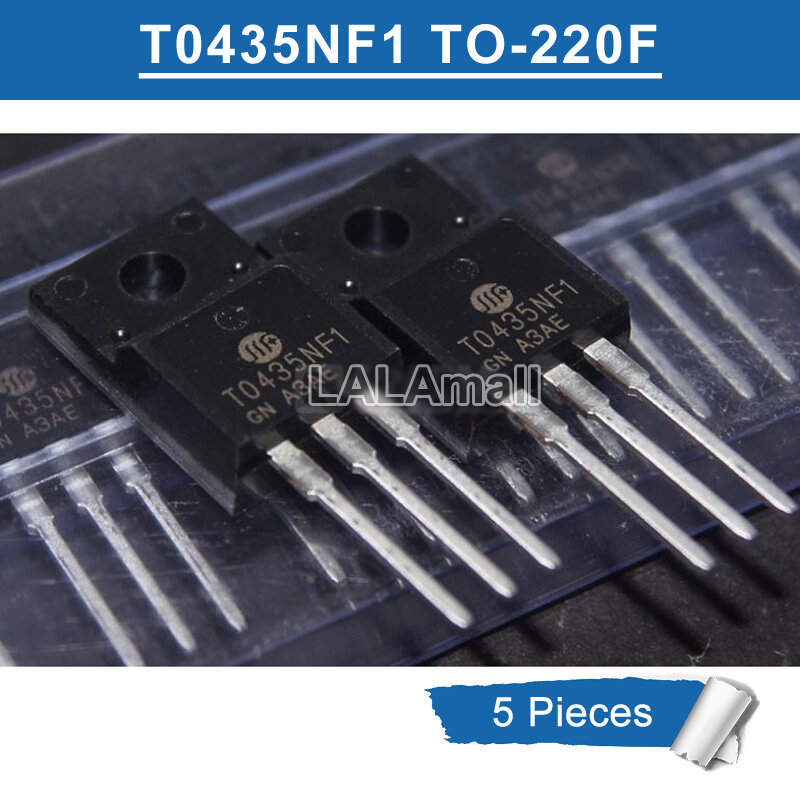 5pcs t0435nf1 to-220f to435nf1 t0435nf to220f 4a/800v triacs new original ic