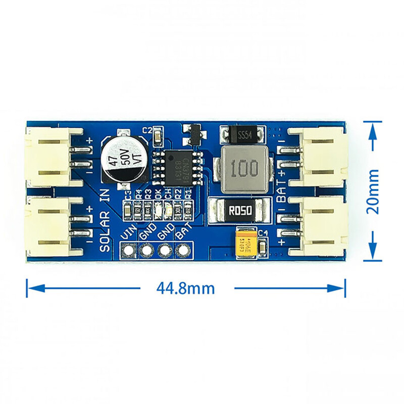 3.7V 4.2V cn3791 MPPT Bộ điều pin năng lượng mặt trời mô-đun điều khiển 6V 9V 12V pin lithium có thể sạc lại