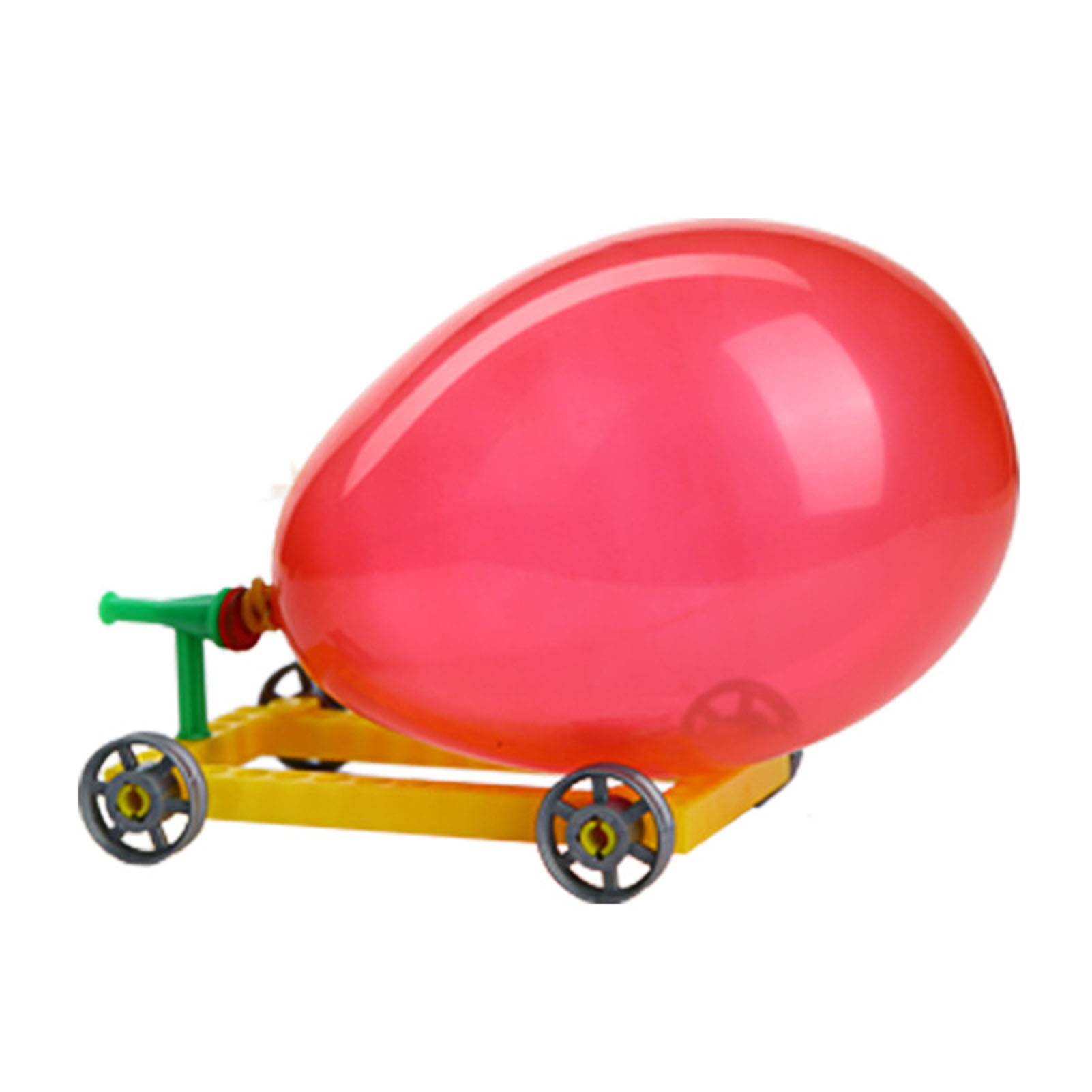Science Technology Toy Creative Exercise Thinking Ability Plastic Science Small Experiment Trolley for Home