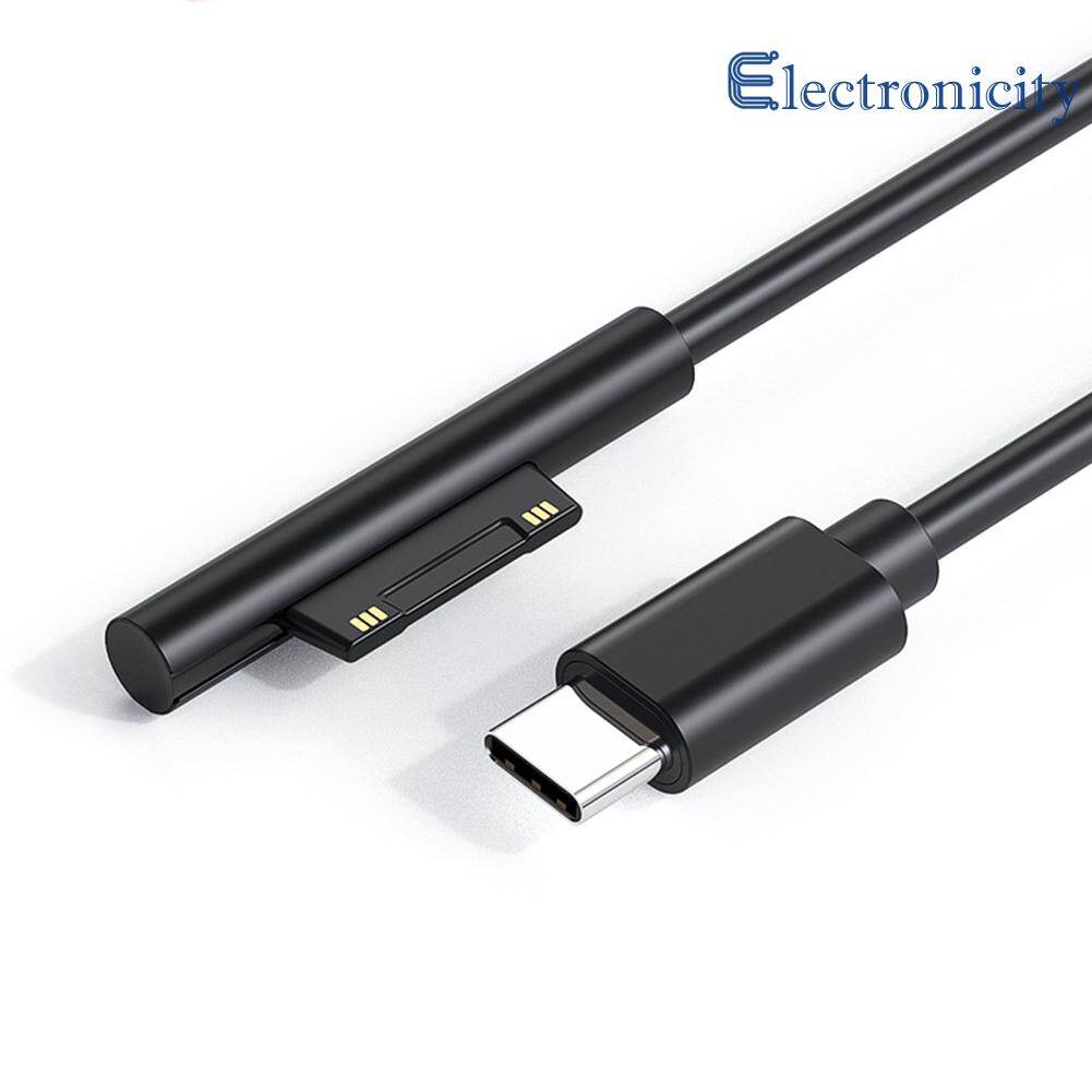 Usb c power supply pd fast charger cable for microsoft surface pro 7 6 5 4