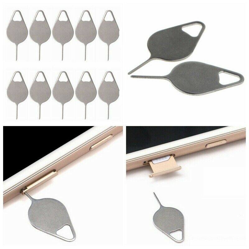 [Songful] 10 cái khay thẻ Sim ejector que chọc loại bỏ mở khóa Tương thích với iPhone Samsung công cụ