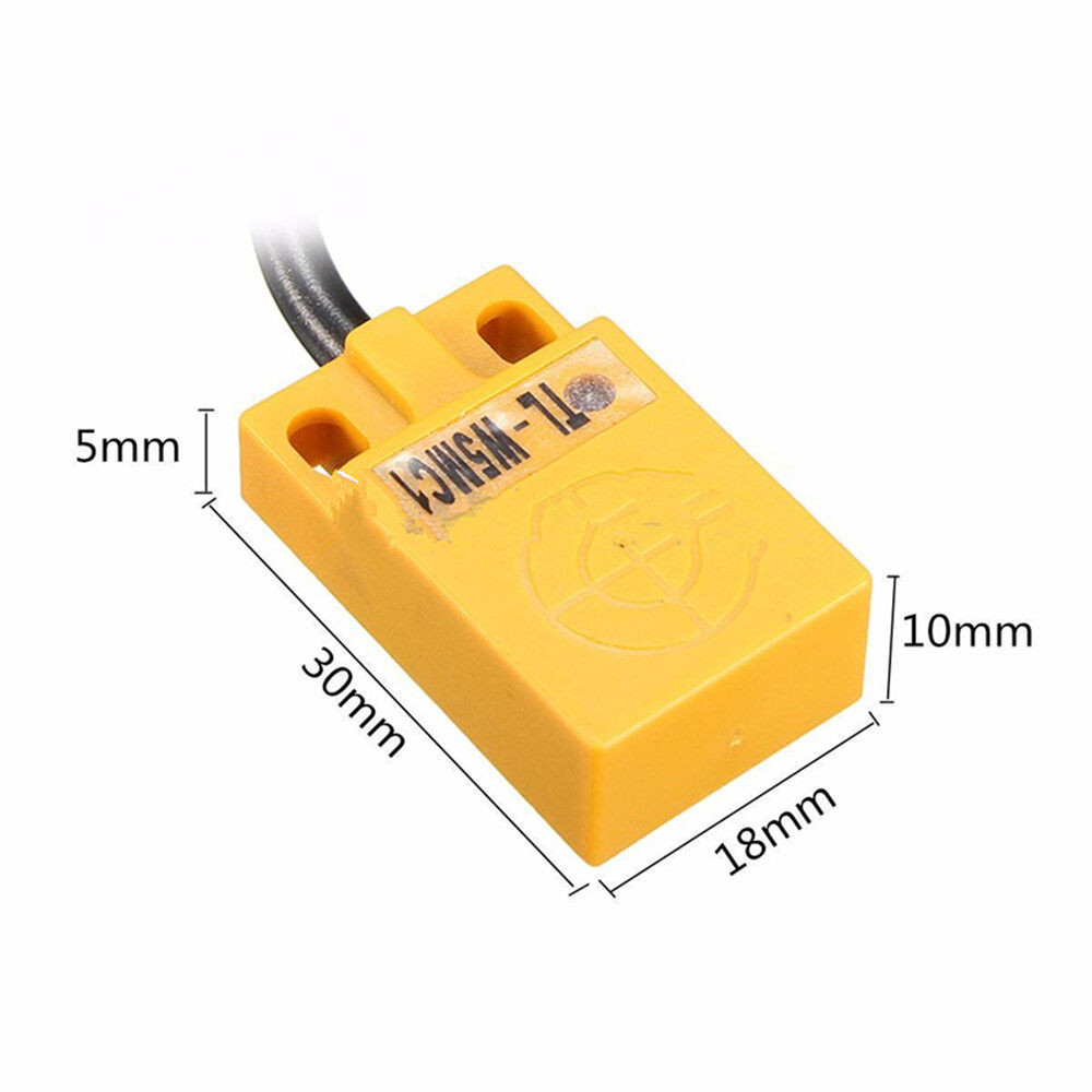 TL-W5MC1 3 Wire Inductive Proximity Sensor Detection Switch 5mm NPN DC 6-36V