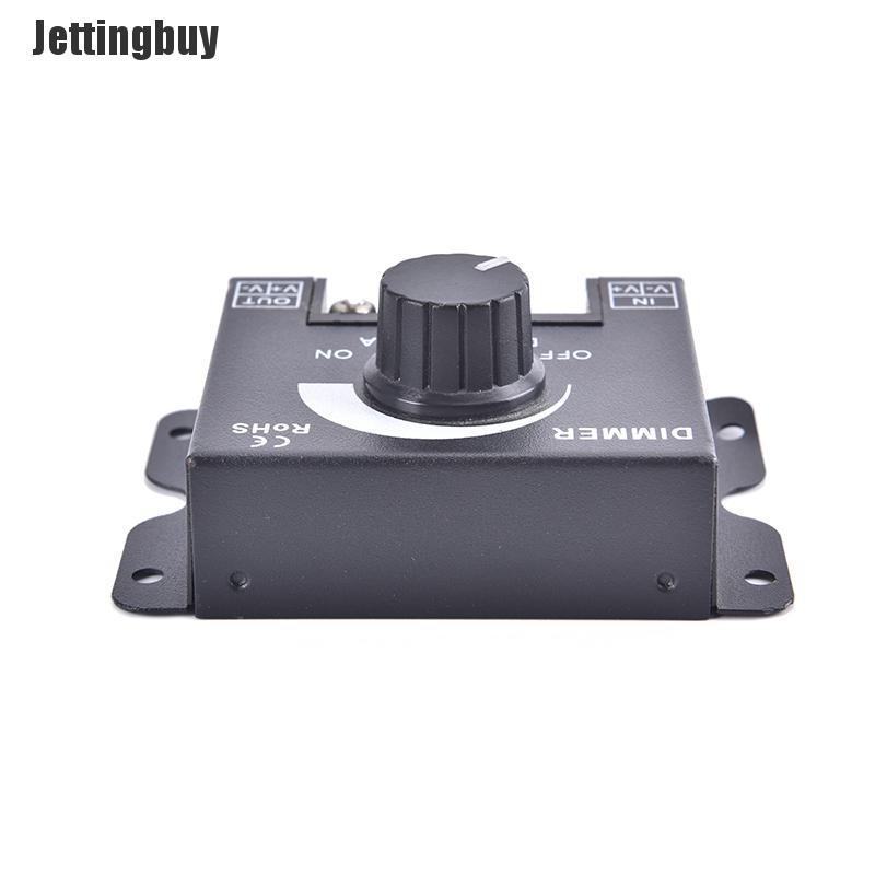 [Jettingbuy] Hot sale Công Tắc Điều Chỉnh Độ Sáng LED DC 12V 24V Bộ Điều Chỉnh Điện Áp 30A 360W Bộ Điều Chỉnh Độ Sáng Có Thể Điều Chỉnh