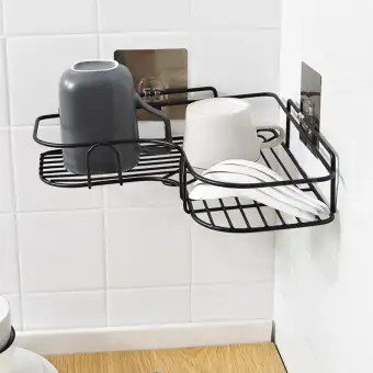 Xjing Bathroom Accessories Punch Free Corner Shelf Xjing Bathroom Accessories Punch Free
