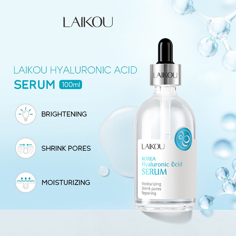 LAIKOU Korea Hyaluronic Acid Serum Brightening Shrink Pores Reduce