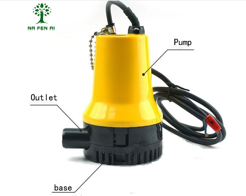 Na fen ai boat bilge water pump dc 12v automatic irrigation pump car wash pump for yacht boat rv pool irrigation pump car wash pump