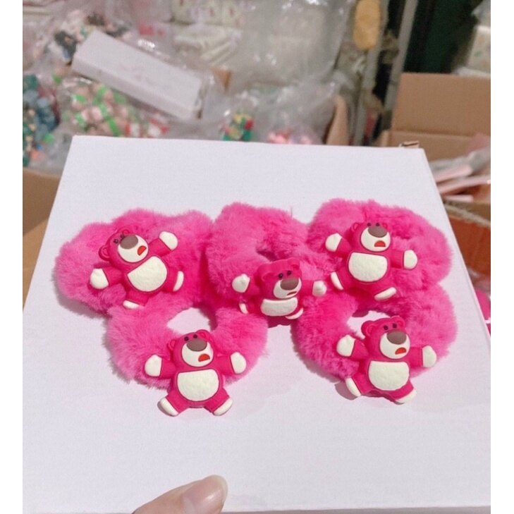 Dây buộc tóc lông gấu lotso