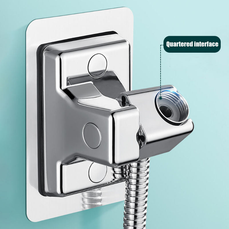 1PC Đầu vòi sen chủ có thể điều chỉnh tường vòi sen chủ Punch-Free vòi hoa sen giá đỡ cầm tay phụ kiện phòng tắm