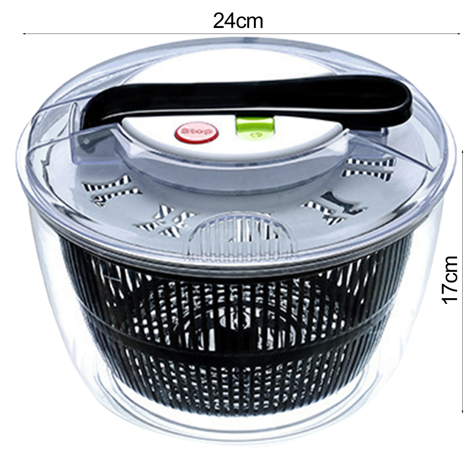 muduan Easy-to-use Fruit and Vegetable Dryer Efficient 5l Vegetable Dehydrator Salad Spinner Perfect for Homes Large Capacity Convenient Fruit Washer Ideal for Home Kitchen