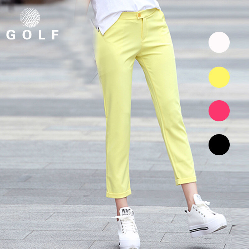 Golf pants ladies clothing stretch 