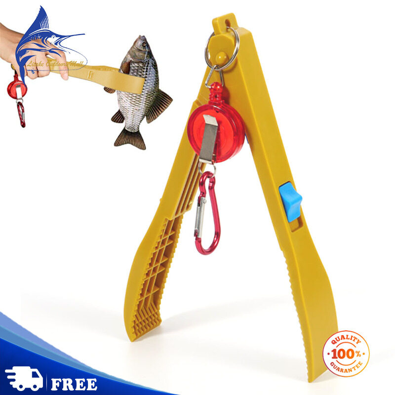 Portable Fish Clamp Fish Control Device Lightweight Fish Plier Fish Catcher Fishing Gear Supplies