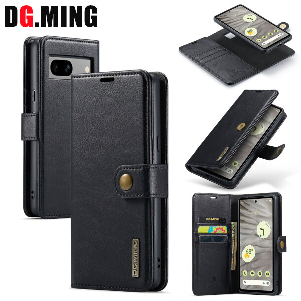 Cho Google Pixel 6A/Pixel 7A/Pixel 7/Pixel 7 Pro/Pixel 5A 5 g/pixel 6/Pixel 6 Pro DG. Ming da ngựa điên có thể tháo rời Điện thoại da trường hợp