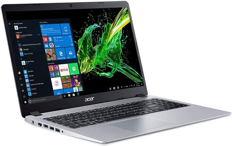 Acer Aspire 5 Slim Laptop, 15.6 inches Full HD IPS Display, AMD Ryzen 3 3200U, Vega 3 Graphics, 4GB DDR4, 128GB SSD, Backlit Keyboard, Windows 10 in S Mode, A515-43-R19L Malaysia