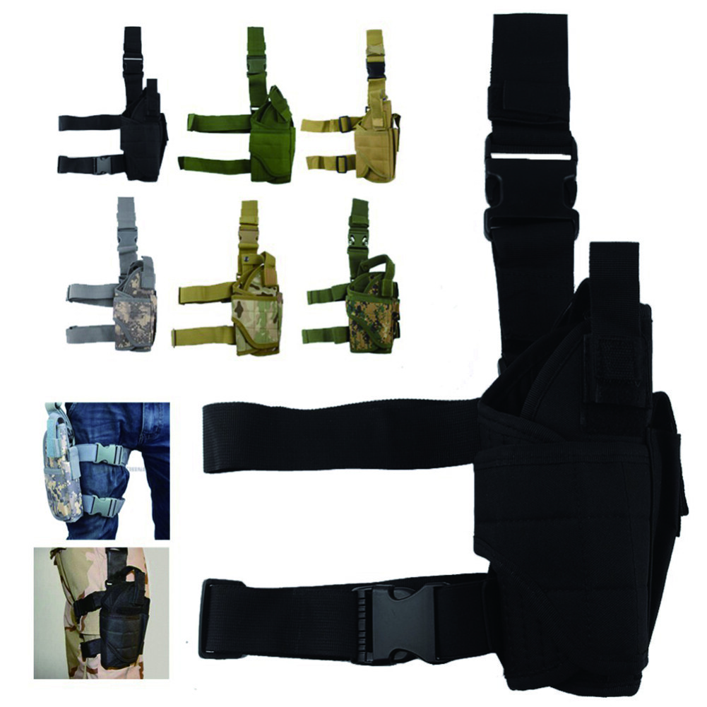 FG Universal Tactical Molle Leg Holster ขวามือยุทธวิธี TBag Pouch Legs