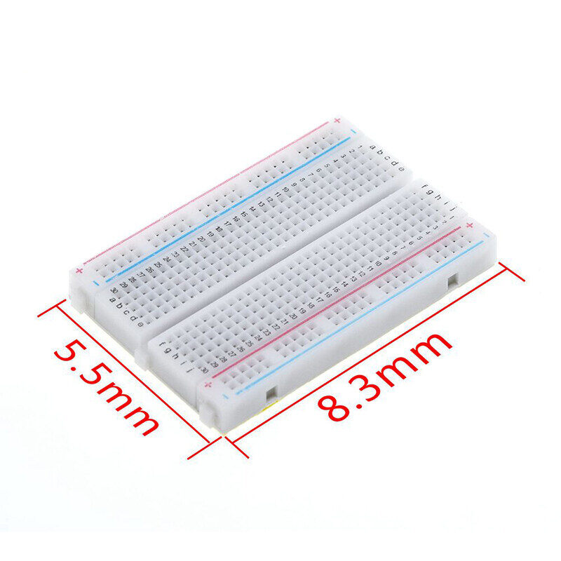 1PCS/4PCS PCB bread board mini universal testing protocol board DIY bread board 400 connection point solderless 8.5cm x 5.5cm