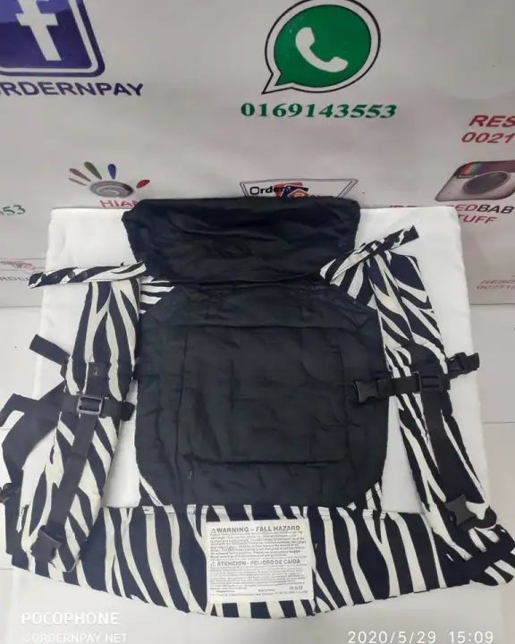 ergobaby zebra