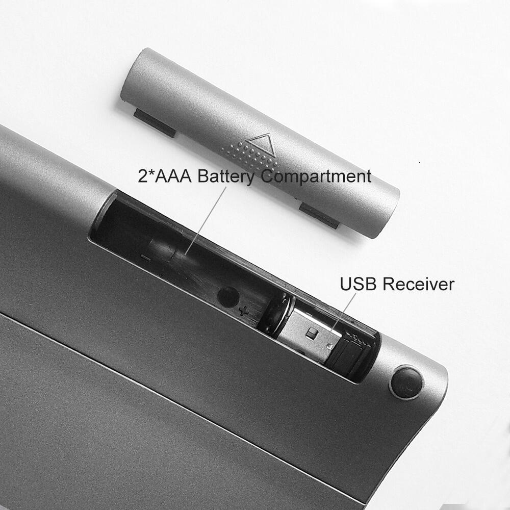 JOMAA Bàn Phím Không Dây 2.4G Với Số Bàn Di Chuột Bàn Di Chuột Bàn Phím Số Mỏng Cho Android Windows Máy Tính Để Bàn Máy Tính Xách Tay TV Box