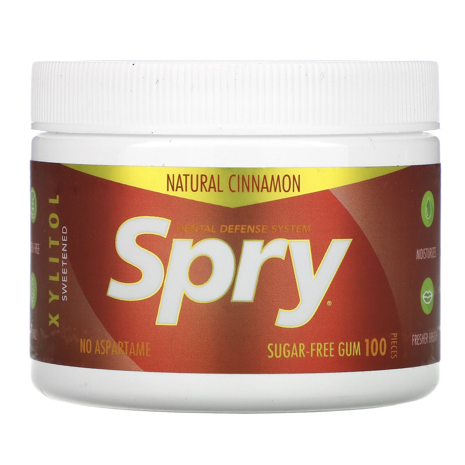 [PREORDER] SPRY CHEWING GUM SUGAR FREE 100 COUNT BY XLEAR 108G