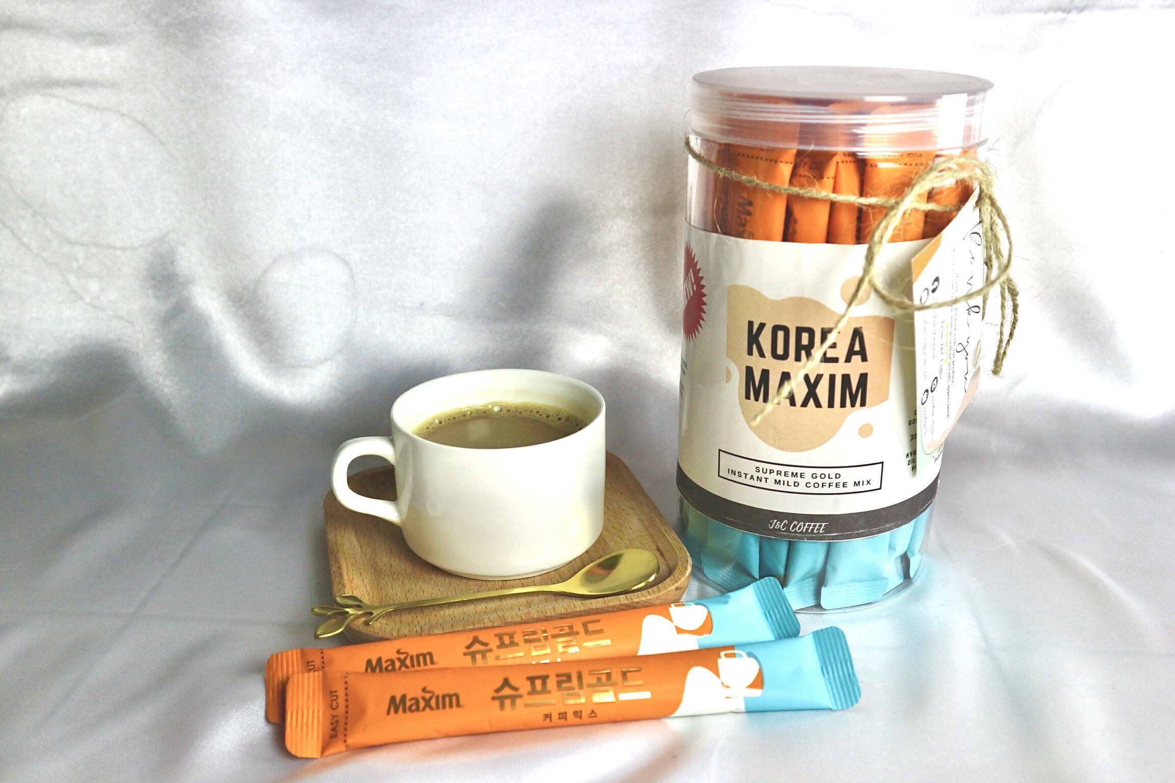 [MAXIM NEWLY LAUNCH] Korea MAXIM - Supreme Gold Coffee Mix [20/ 30/ 60 ...