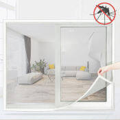 130 * 150cm Grid Window Magic Curtain Anti-mosquito Screens