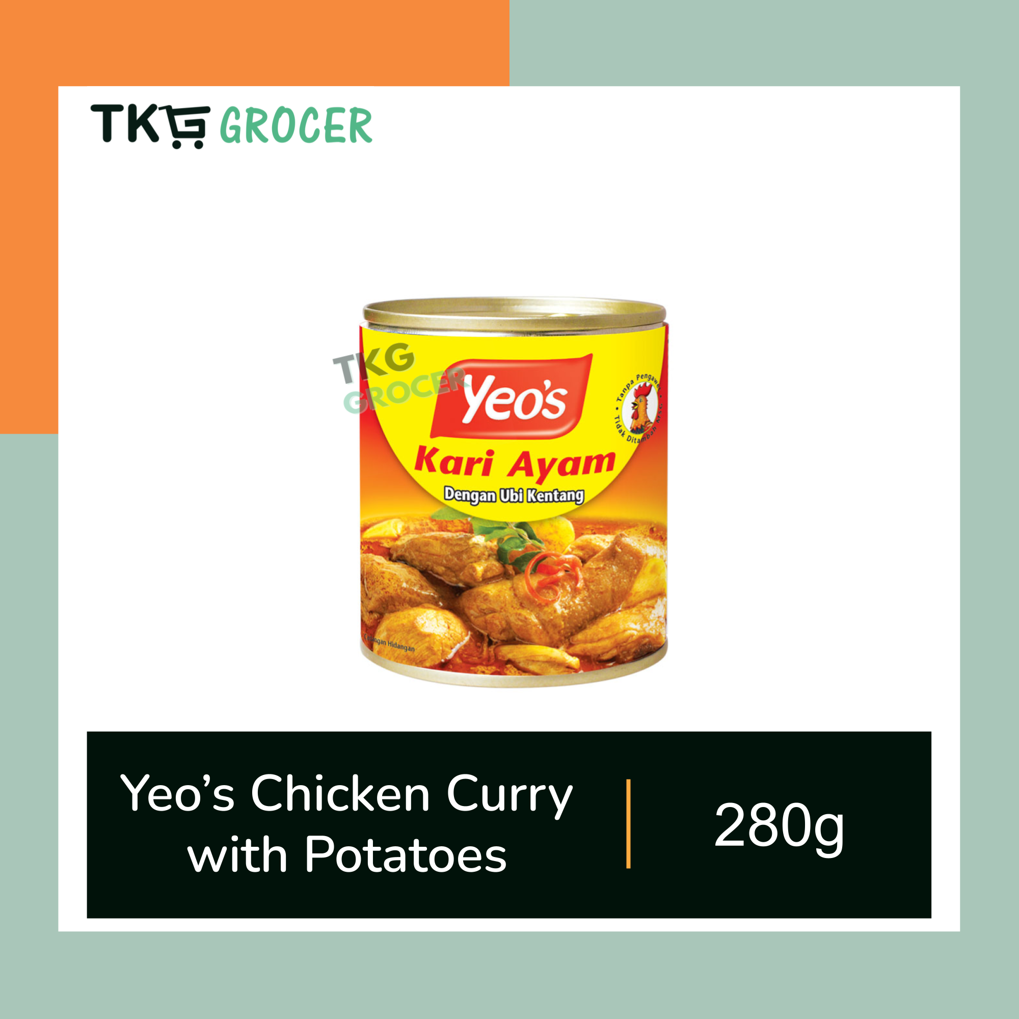 YEO'S Curry Chicken with Potatoes 280g Lazada