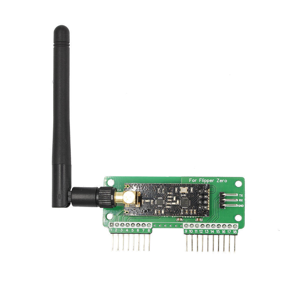 Flipper Zero NRF24 module GPIO module for sniffer and mouse jacker
