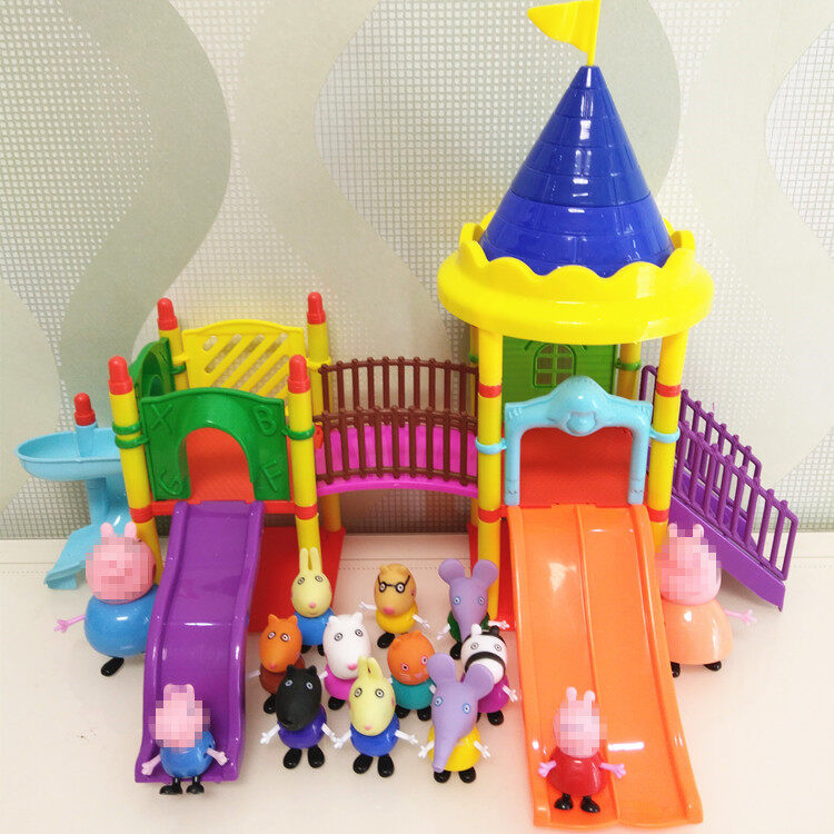 Peppa pig hot sale playground toys