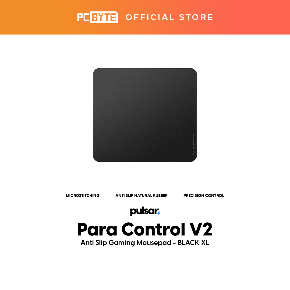 Pulsar ParaControl V2 Mousepad Red/Black - (XL/XXL) | Lazada