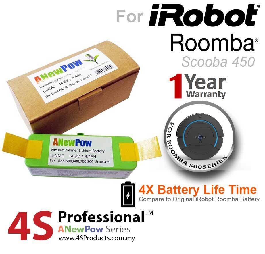 iRobot Roomba Scooba 450 Lithium 