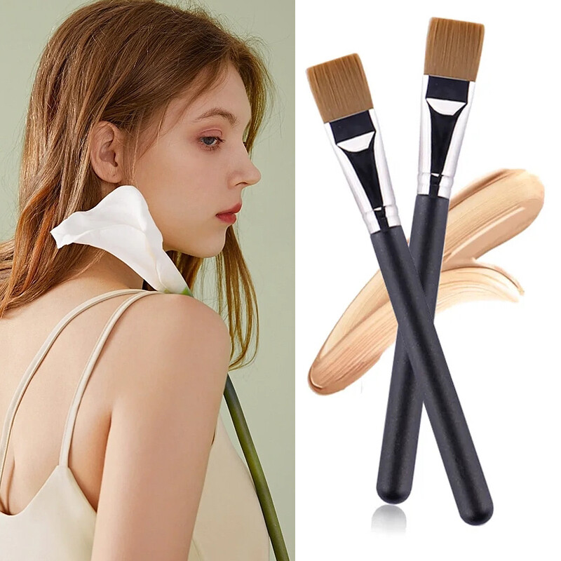 SAWU Foundation Brush, Flat Head, Easy To Apply, Soft Bristles