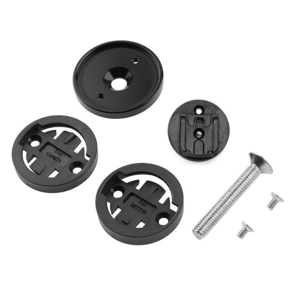 Ghxdryuru Road Bike Computer Stopwatch Holder Stem Top Cap Cycle Speedometer Mount Bracket