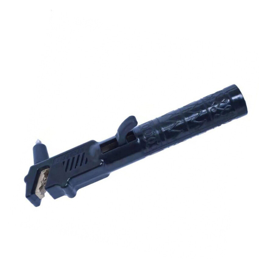 Crooked nozzle welding tongs electrode holder with chipping hammer compression spring high-power compression spring welding tongs with hammer copper core side opening