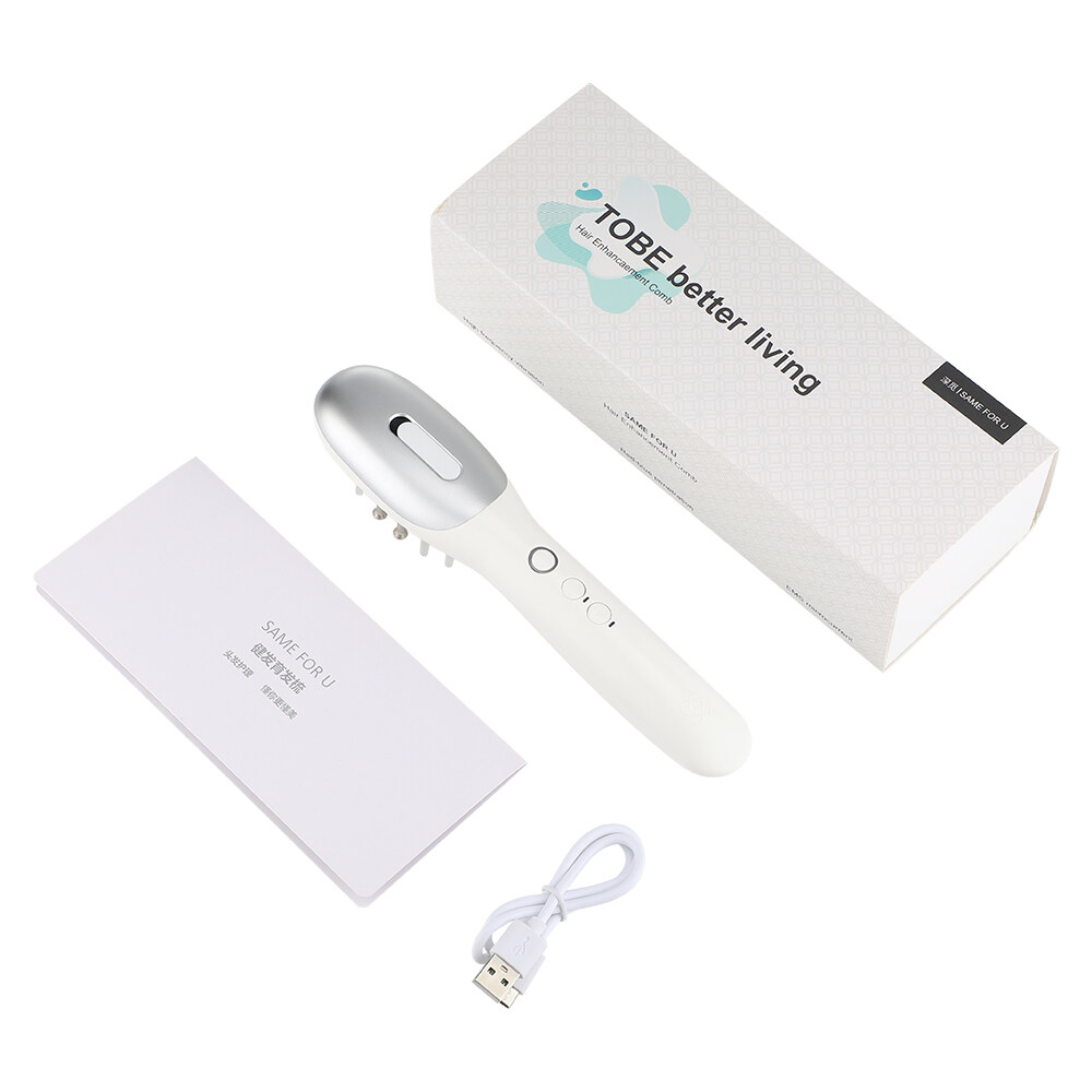 Hengfa Lina Electric RF Laser Hair Growth Scalp Massager LED Light EMS Microcurrent High