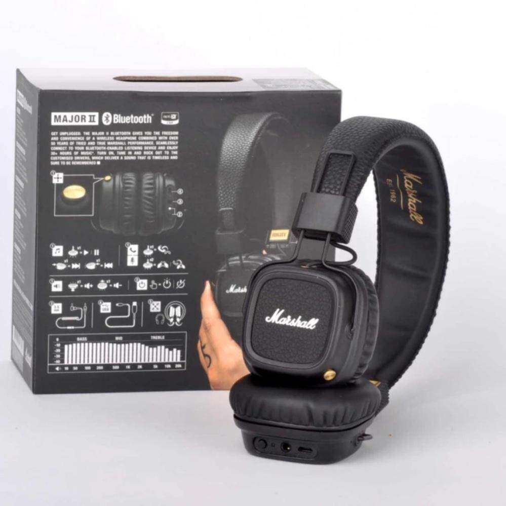 MarshalI Major II Bluetooth Wireless On-Ear Headphones