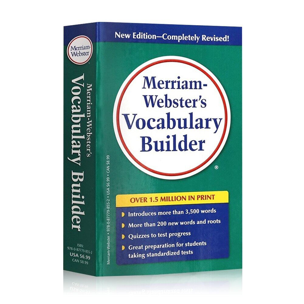 Merriam ster 'S Vocabulary Builderพจนานุกรมภาษาอังกฤษที่ติดอยู่1200