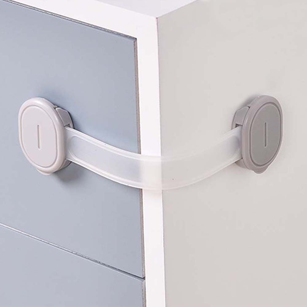 RUIZH Multi-function Anti-pinch Hand Door Kids Refrigerator Drawer Baby Security Products Safety Lock Cabinet Lock Locks Strap