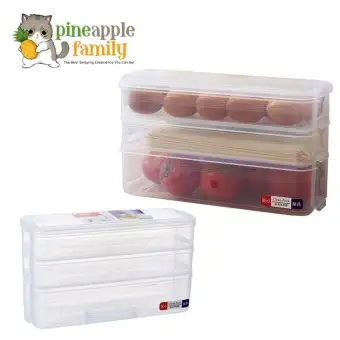 Plastic Storage Bins Refrigerator Storage Box Food Storage