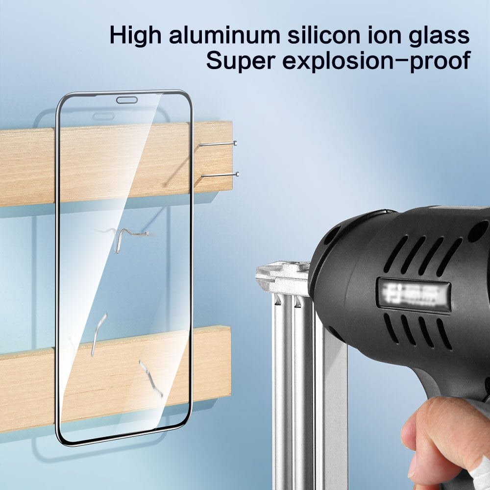 SmartDevil Siêu Mịn Kim Cương Miếng Bảo Vệ Màn Hình Cho Iphone 11 11Pro 11Pro Max X XS XR XSmax Tempered Miếng Dán Film Thủy Tinh Bảo Hiểm Đầy Đủ Chống Cháy Nổ Rõ Ràng Chống-Bluelight BL-9H Độ Cứng